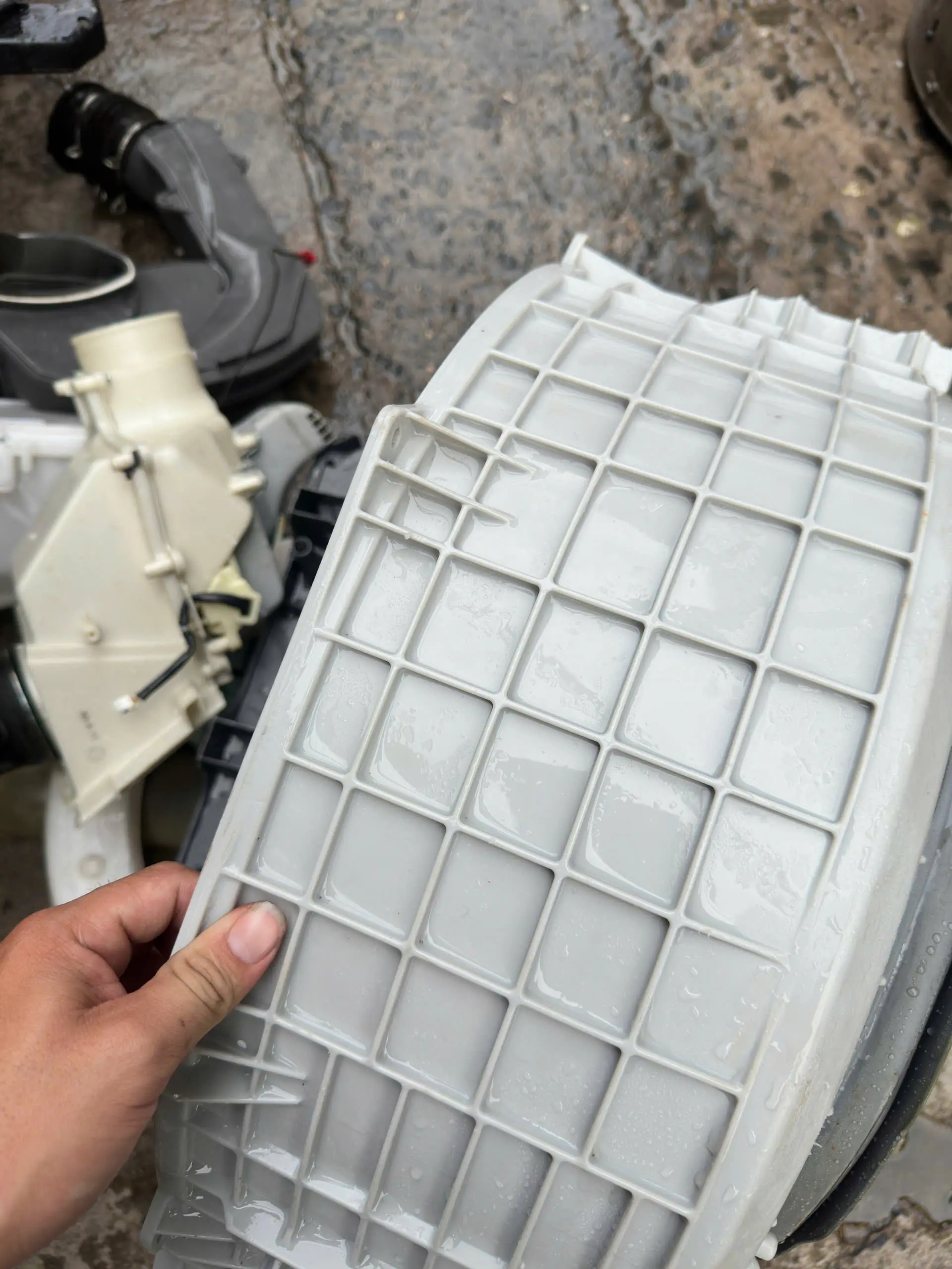 vệ sinh m&aacute;y giặt